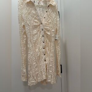 Free People Shayla Lace Mini Dress